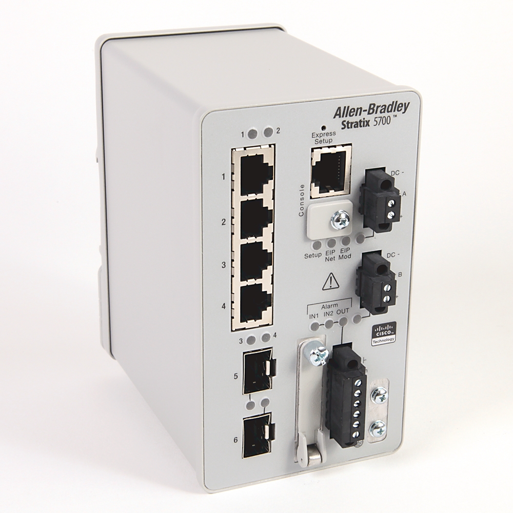 1783-BMS06SL Commutateur, Ethernet, 4 ports Fast Ethernet, configuration logicielle complète