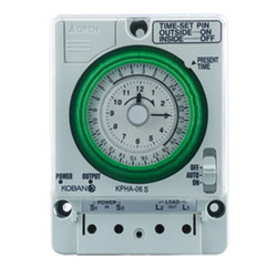 [TEM0767615] KPHA-06S Code: 0767615 Interrupteur horaire analogique à cinq modules, rail DIN