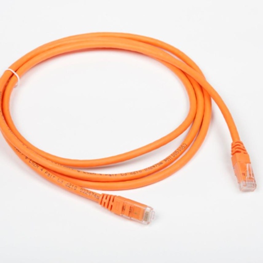 [NEX.N101.21EFOO] N101.21EFOO Essential-6 Patch Cord Cat 6 Unscreened LSZH Orange Boot 3m Orange
