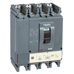 [LV540309] LV540309 Circuit breaker EasyPact CVS400F, 36 kA at 415 VAC, 400 A rating thermal magnetic TM-D trip unit, 4P 3d